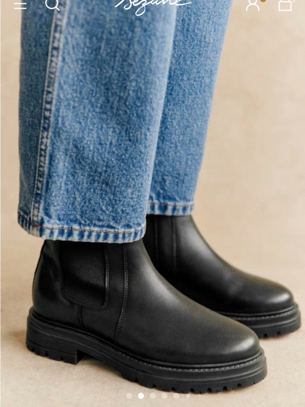 Sezane Lena Low Boots - Picture 8 of 13